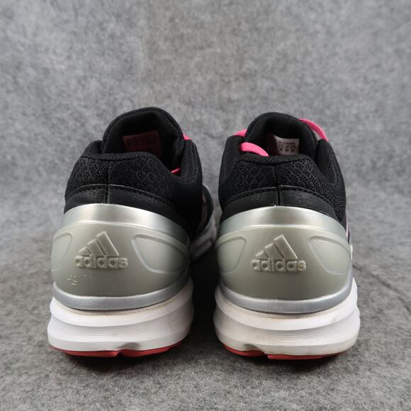 Adidas Shoes Womens 8 Athletic Trainers Running Casual Pink Black Sneaker Falcon - Picture 5 of 11